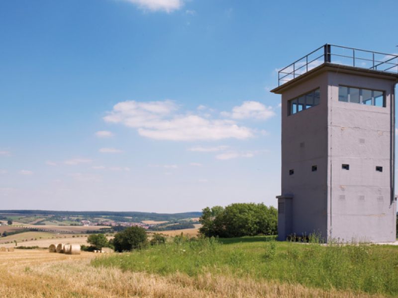 Alter Grenzturm bei Katharinenberg am Hainichlandweg