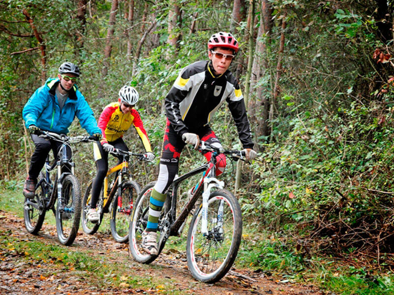 Mountainbikestrecke in Creuzburg