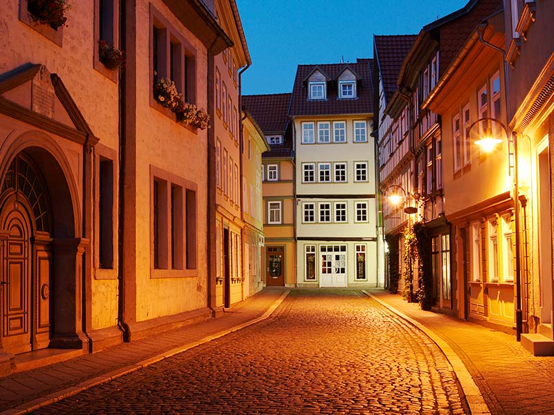 Unstrut-Werra-Radweg - Altstadt von Mühlhausen