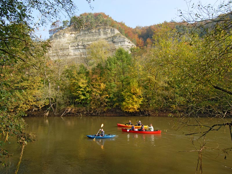 Naturparkweg Leine Werra - Wasserwandern per Kanu auf der Werra