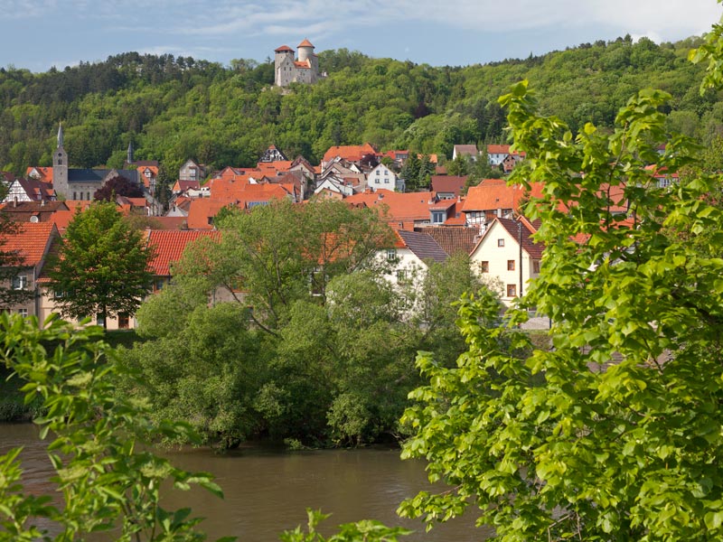 Werra-Burgen-Steig - Treffurt mit Burg Normannstein