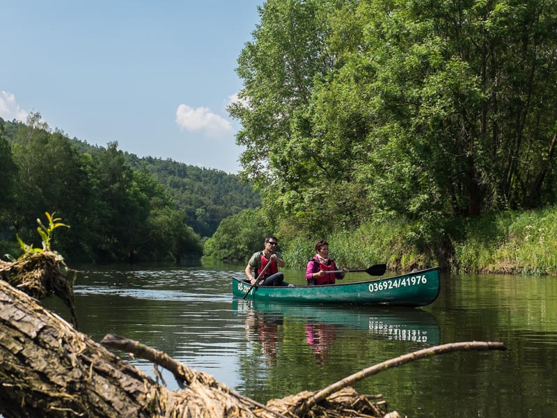 Wasserwandern auf der Werra