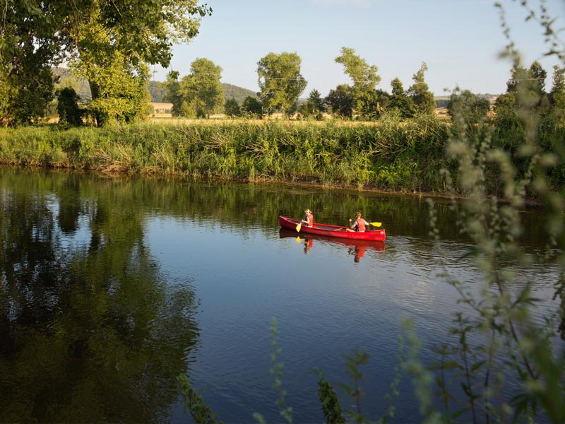 Wasserwandern auf der Werra