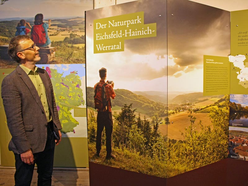 Naturpark-Ausstellung in der Gottesackerkirche Creuzburg